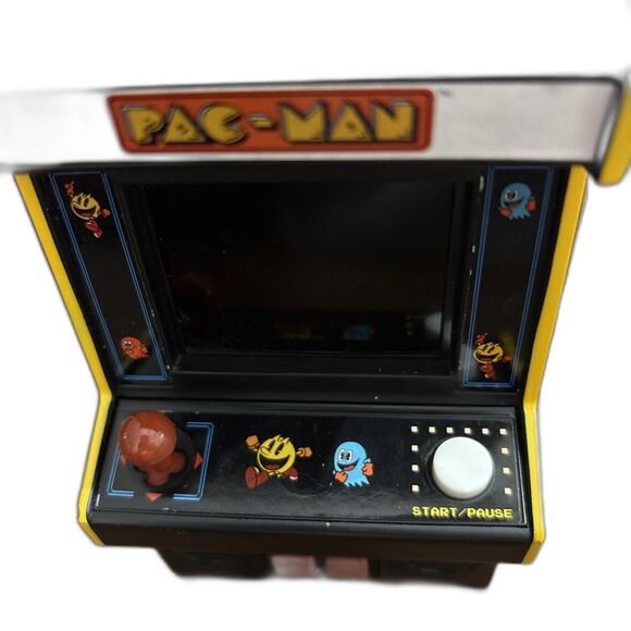 Retro Pac-Man Mini Arcade Game Tabletop Machine – Tested & Working – Perf Cond - Picture 6 of 8